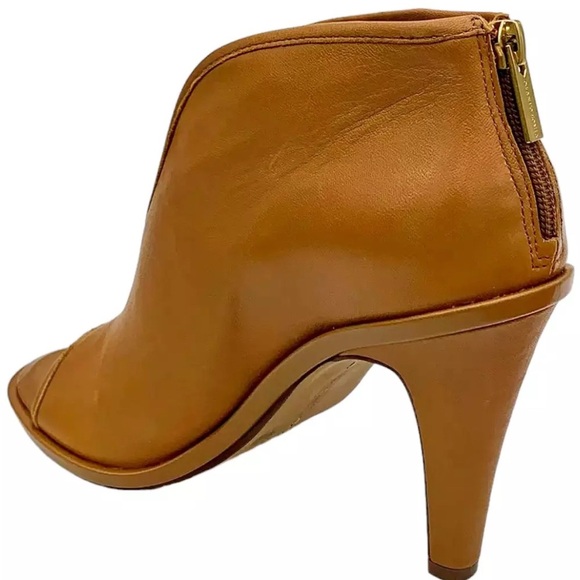Vince Camuto Finaleigh Women's Tan Peep-Toe Heels sz 6 nwob - Picture 3 of 3